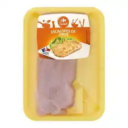 Carrefour CARREFOUR CLASSIC' Escalopes de dinde offre