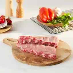 Carrefour Porc : travers avec os à griller offre