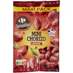 Carrefour CARREFOUR SENSATION Mini Saucissons secs Maxi Pack offre