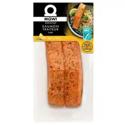 Carrefour 2 pavés de saumon au thym et citron ASC MOWI offre