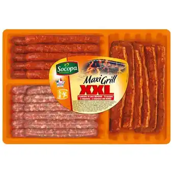 Carrefour Caissette maxi grill XXL SOCOPA offre