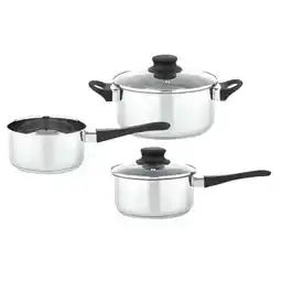 Carrefour SIMPL Set inox 5 pièces offre