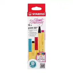 Carrefour STABILO 18 feutres d'écriture Zig Zag offre
