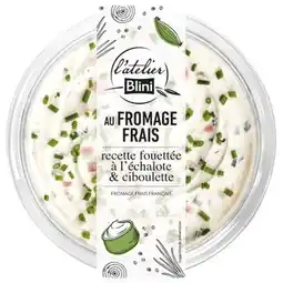 Carrefour L'ATELIER BLINI Tartinables au fromage frais offre