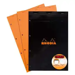 Carrefour RHODIA Lot de 3 blocs offre