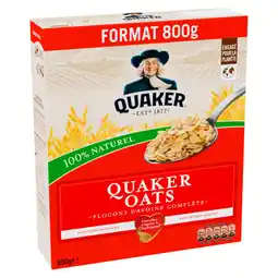 Carrefour QUAKER Flocons d'Avoine Oats offre