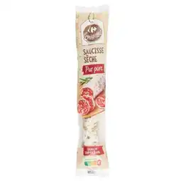 Carrefour Market CARREFOUR ORIGINAL Saucisse sèche pur porc offre