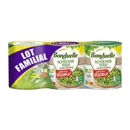 Carrefour Market BONDUELLE Petit pois Lot Familial offre