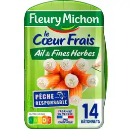 Carrefour Market FLEURY MICHON Bâtonnets de surimi offre