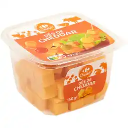 Carrefour Market CARREFOUR CLASSIC' SUR TOUS LES DÉS DE FROMAGE 150 G offre