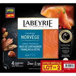 Carrefour Market LABEYRIE Saumon fumé Offre Spéciale offre