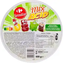Carrefour Market CARREFOUR SENSATION Assortiment de bonbons gélifiés offre