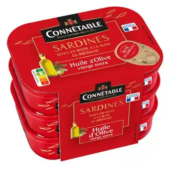 Carrefour Market CONNÉTABLE Sardines à l'huile offre