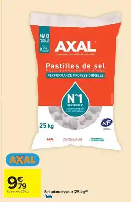 Carrefour Drive Axal - pastilles de sel offre