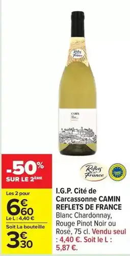 Carrefour Reflets de france - i.g.p. cité de carassonne offre