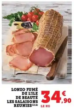 U Express Lonzo fumé de l'ile de beauté les salaisons reunies offre