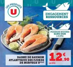 U Express Darne de saumon atlantique des fjords de norvege u offre