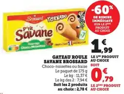 U Express Gateau roule savane brossard offre