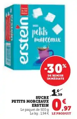 U Express Sucre petits morceaux erstein offre