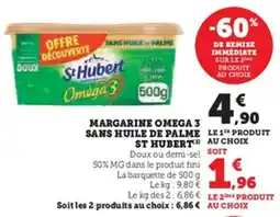 U Express Margarine omega 3 sans huile de palme st hubert offre