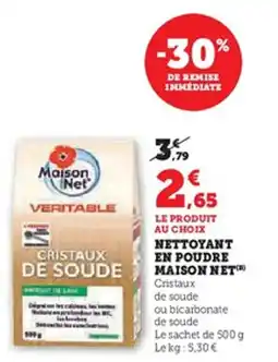 U Express Nettoyant en poudre maison net offre
