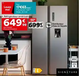 BUT Réfrigérateur américain offre