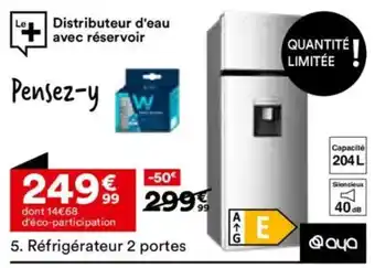 BUT Réfrigérateur 2 portes offre