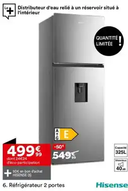 BUT Réfrigérateur 2 portes offre