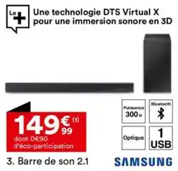 BUT Barre de son 2.1 offre