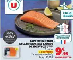 Hyper U Pave de saumon atlantique des fjords de norvege u offre