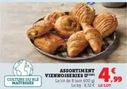 Hyper U Assortiment viennoiseries u offre