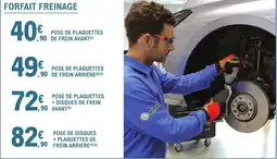 E.Leclerc L'Auto Pose de plaquettes ,de frein avant offre