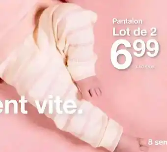Zeeman Pantalon offre