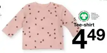 Zeeman Tee-shirt offre