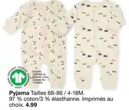 Zeeman Pyjama offre