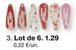 Zeeman Barrette offre