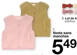 Zeeman Veste sans manches offre