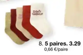Zeeman Chaussettes offre