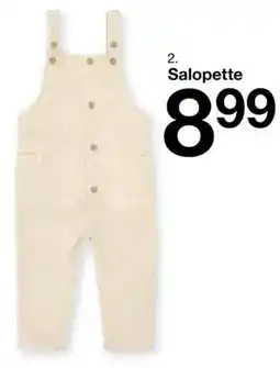 Zeeman Salopette offre