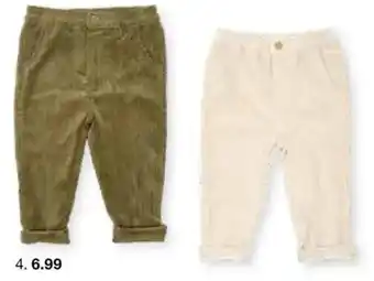 Zeeman Pantalon en velours côtelé offre