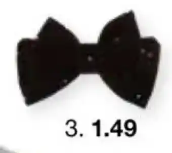 Zeeman Noeud pailleté sur barrette offre