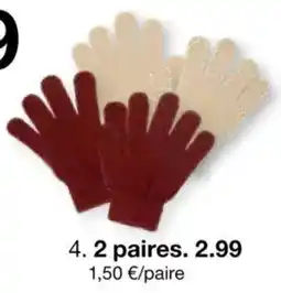 Zeeman Gants offre