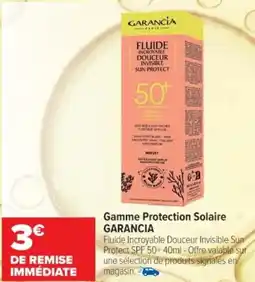 Cora x Carrefour Gamme protection solaire garancia offre