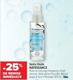 Cora x Carrefour Soins huile natessance offre