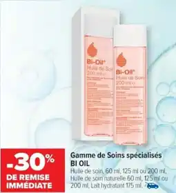 Cora x Carrefour Gamme de soins spécialisés bi oil offre