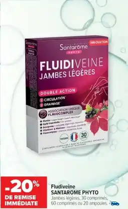 Cora x Carrefour Fludiveine santarome phyto offre