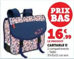 Super U Cartable u offre
