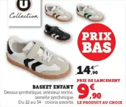 Super U Basket enfant offre