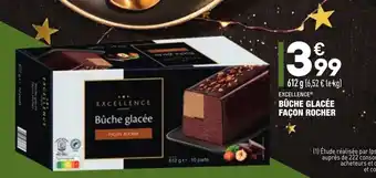 ALDI Bûche glacée façon rocher offre