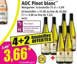 Norma AOC Pinot blanc offre